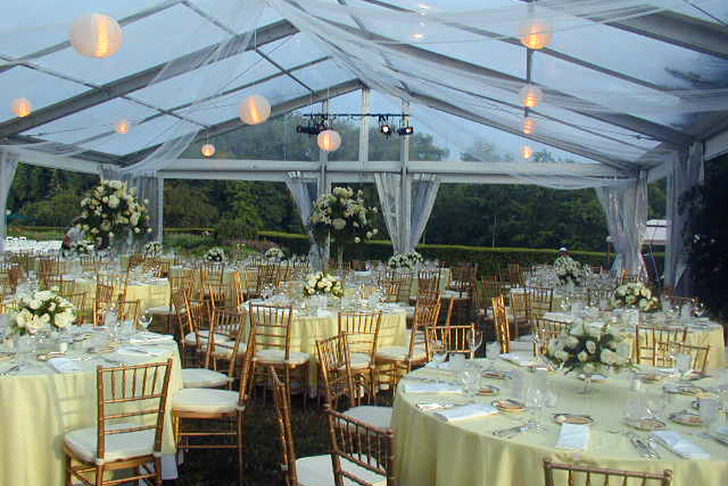 Tented Wedding Reception