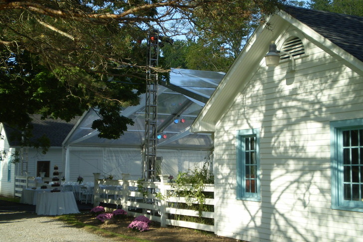 Wedding in a Clear Span Tent