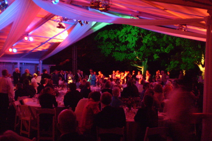 Wedding in a Clear Span Tent