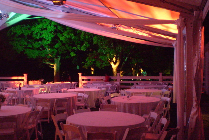 Wedding in a Clear Span Tent